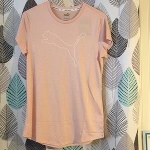 NWT Pink Puma DryCell Tee